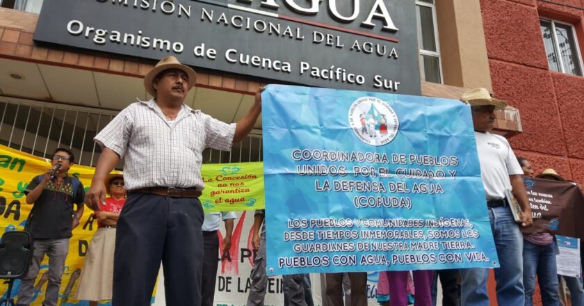 Derecho al agua, una iniciativa comunitaria en Oaxaca